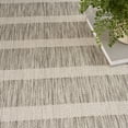 thumbnail image 3 of Nourison Positano Indoor/Outdoor Grey Ivory 9' x 12' Area Rug (9x12), 3 of 12