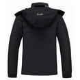 thumbnail image 4 of Women's Winter Coats Snow Ski Jacket Waterproof Windproof Faux Fur Lined Winter Jacket Parka, Black XXL, 4 of 7