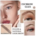 thumbnail image 2 of Juego de 9 colores de crema líquida natural para teñir cejas, resistente al agua, tinte marrón duradero, máscara de belleza para cejas, maquillaje para pintar cejas, color 06, 2 of 3