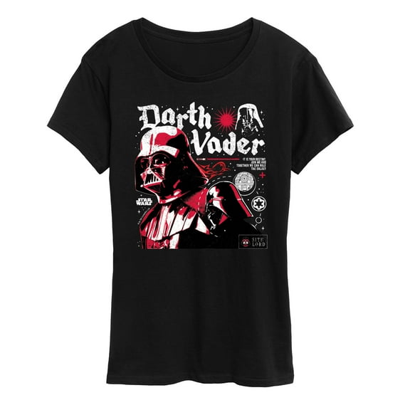 Star Wars - Darth Vader Zine - Women's Short Sleeve Classic Fit Tee