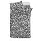 thumbnail image 1 of Juego de cama con estampado de leopardo gris, 1 of 5