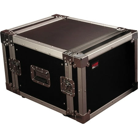 ATA Wood Flight Rack Case; 8U; 17" Deep