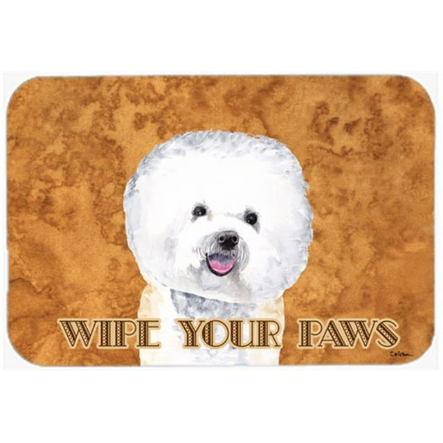 Carolines Treasures SC9135CMT Bichon Frise Kitchen Or Bath Mat, 20 x 30 in.