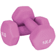 thumbnail image 1 of Set de 2 Mancuernas X-Rush Hexagonales de 10 lbs (20 lbs) con Recubrimiento de Neopreno Violetas, 1 of 8