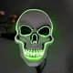 thumbnail image 5 of Máscara de Halloween con luz LED y cabeza de calavera, luminosa y aterradora, para cosplay (sin pilas), 5 of 5
