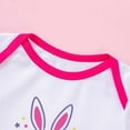 thumbnail image 4 of Angala New Easter Baby Outfit 2 Piece Set: Printed Bunny & Egg Romper With Hair Accessory Cute Holiday Dress For Infants. Cozy Cute Boys And Girls Bodysuits 3-6 Months, 4 of 9
