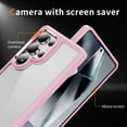 thumbnail image 2 of for Samsung Galaxy S25 Ultra Case Clear, [Wireless Charging][Anti-Yellowing][Military-Grade Protection] Hybrid Clear Back Shockproof Slim Magnetic Phone Case for Samsung Galaxy S25 Ultra,Pink, 2 of 8