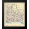thumbnail image 2 of USGS 15x17 Black Modern Framed Museum Art Print Titled - Calabasas California Quad - USGS 1903, 2 of 5