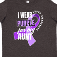 thumbnail image 4 of Inktastic I Wear Purple For My Aunt Lupus Awareness Boys or Girls Toddler T-Shirt, 4 of 5