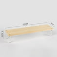 thumbnail image 2 of AFQH 1-5 Layers Wooden Ladder Rack Acrylic Multi-layer Ladder Display Rack, 2 of 8