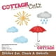 Cottagecutz Die-Cousu Soleil, Nuages & Parapluie – image 1 sur 1
