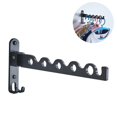 thumbnail image 1 of Tendedero para secadora, colgador de ropa plegable de acero inoxidable para montaje en pared oso de fresa  Electrónica, 1 of 4