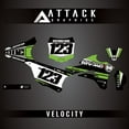 thumbnail image 3 of Attack Graphics Custom Velocity Complete Bike Graphics Kit For Kawasaki KX100 2015, 3 of 3
