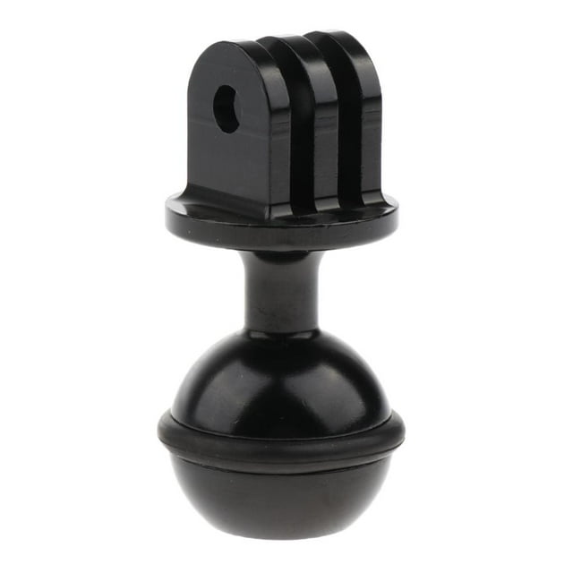 funtasica Mount Tripod Ball Head Base Adapter Holder 360 Degree Rotation Black