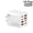 US White, variant on 240W Charger 8 Port 4PD+4USB Fast Charging PD3.0 QC3.0 USB Type C Wall Charger For iPhone Samsung Xiaomi MacBook Laptop Tablet