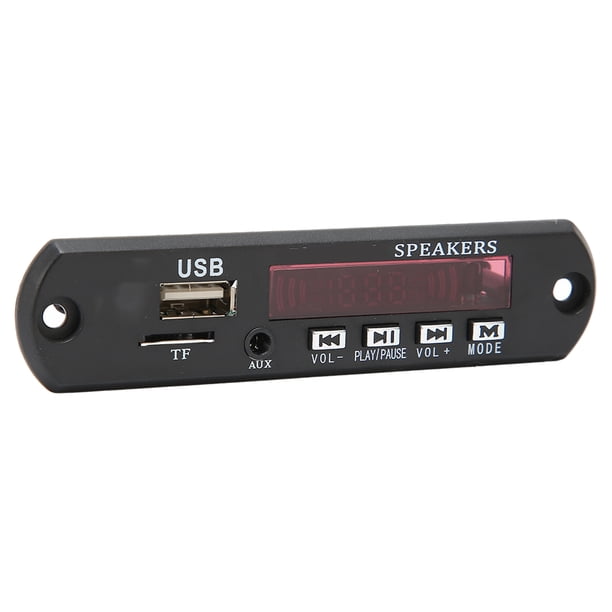 Placa De Decodificación Remota Bluetooth MP3 Módulo De Decodificación De Recordatorio De Llamada Con Función De Memoria Ajuste De Volumen Manos Libres Para Reproductor De MP3
