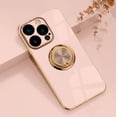 thumbnail image 1 of Phone Case for Iphone 14 15 plus pro max Finger Ring Bracket Car Magnetic Absorber Phone Case, 1 of 4