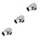 thumbnail image 3 of Válvula desviadora Riwesomey Divisor de fregadero de 3 vías Plateado Sin rebabas Tamaño compacto, 3 of 6