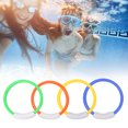thumbnail image 3 of $$ -Juego de 4 anillos de buceo para piscinas submarinas circulares, juguetes de entrenamiento para nadar,juguetes de piscina para niños para juegos divertidos de juguetes acuáticos TicfoxMX moderno, 3 of 8