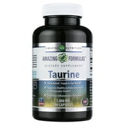 Amazing Formulas Taurine 1000 Mg 100 Capsules