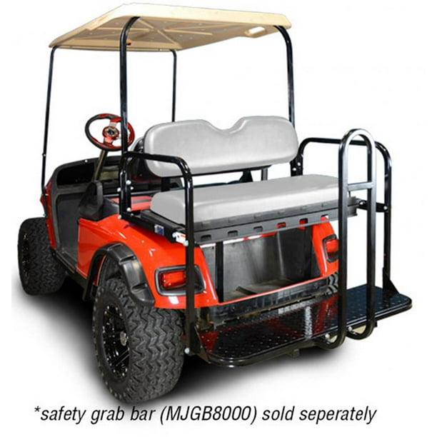 Madjax Genesis 150 Rear Flip Seat Kit for EZGO TXT Golf Carts Color