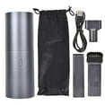 thumbnail image 1 of Langgg Black Rechargeable Portable Mini Car Vacuum Cleaner Office Table Cleaning Tool, 1 of 6