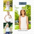 thumbnail image 7 of Candyland Girl's 2-Pack Sleeveless Cami Tank Tops Set - 100% Cotton Comfort, 10 by Valair, 7 of 7