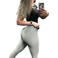 thumbnail image 3 of Seyurigaoka Women Yoga Pants High Waist Fitness Leggings Sports Running Pants, 3 of 5