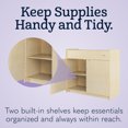 thumbnail image 7 of Foundations SafeSwing Changing Table, Built-In Storage, Soft-Close Hinges, Natural, 7 of 7