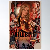 Kill Bill Ruiz Burgos Poster Wall Art, Modern Wall Decor For Living Room Bedroom, 12x18 UNFRAMED