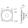 thumbnail image 2 of Altavoz Best Price Square R10S de rango completo de 4" y 8 ohmios, 2 of 3