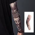 thumbnail image 4 of Tattoo Cuff Fake Sunscreen Arm Sleeve Soft Elastic Arm Gloves For Cycling, 4 of 5