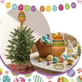 thumbnail image 6 of Easter Golden Egg with Spring Tree Top Festive Holiday Display Home Decor for Table Centerpiece Indoor Easter Christmas Atmosphere, 6 of 7