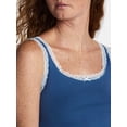 thumbnail image 4 of No Boundaries Sleep Lace Tank Top, Women's XXS-3X, 4 of 5