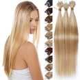 thumbnail image 2 of SEGO Micro Loop Real Thick Human Hair Extensions 100 Strands Invisible Micro Ring Beads Remy Thick Hair, 2 of 8