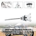 thumbnail image 3 of Oil Dipstick Tank Cap Plug For Harley Softail Road Glide Street Bob (1105-0022) Silver, 3 of 13