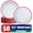 Blue, variant on Paper Plates, 50 Count 8.5" Plaid Gingham Disposable Heavy Duty Leak-Proof Cut-Resistant Dinner Plates, Microwave Safe and Compostable for Parties, BBQ, Picnic and Family Gatherings