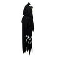 thumbnail image 4 of GYRATEDREAM 4-12T Unisex Ghost Costume Cosplay Hood Robe for Halloween Party Outfit Ghostface, 4 of 5