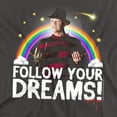 thumbnail image 2 of Friday The 13Th Follow Your Dreams Women's T Shirt, Charcoal, Small, 2 of 6