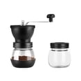thumbnail image 2 of YAOMOBB Easy To Clean Adjustable Grind Size Manual Coffee Grinder with Travel Jar for Home Use, 2 of 6