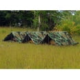 thumbnail image 4 of 15' X 30' Jungle Green Camouflage Poly Tarp 8 Mil (Finished Size 14'.6 X 29'.6), 4 of 5