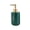 Green, variant on DQQ153 Light Luxury Ceramic Soap Dispenser Bathroom Shower Gel Lotion Push Bottle