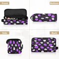 thumbnail image 5 of Hair Tool Organizer Bag with Heat Resistant Mat Removable Travel Storage Case for Hot Air Brushes Curling Irons Cartoon Ghost, 5 of 8
