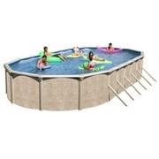 Heritage 52" Deep Oval Deluxe Swimming Pool Package