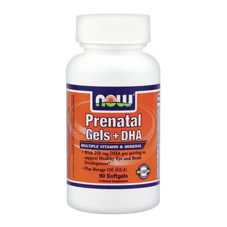 Prenatal Gels + DHA Now Foods 90 Softgel