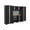 Black with Bamboo Worktop, variant on NewAge Products Bold Series Platinum 7 Piece Cabinet Set, Heavy Duty 24-Gauge Steel Garage Storage System, Slatwall and Hook Kit Included