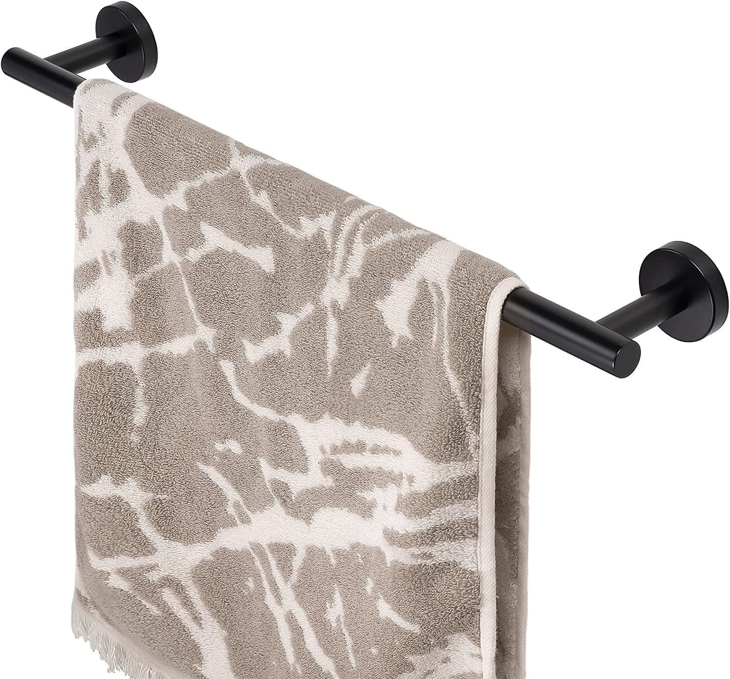 HITSLAM Matte Black 19.8 Inch Towel Bar