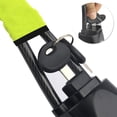 thumbnail image 3 of Steering Wheel Lock Seat Belt Lock Security Anti-Theft Handbag Lock Fit Most Cars Vehicle SUV Golf Cart, 3 of 6