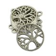 thumbnail image 3 of Conectores de Amuletos de bricolaje BLESIY 100 Piezas forma Antigua Con árbol de La, 3 of 7
