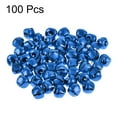 thumbnail image 3 of Unique Bargains DIY Small Bells 0.39-Inch 100pcs Craft Bells Bulk for Christmas Festival Party Home Blue, 3 of 3